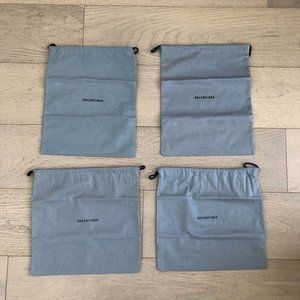 Balenciaga Storage Accessory Bags Set (Brand New, Gray, Authentic)